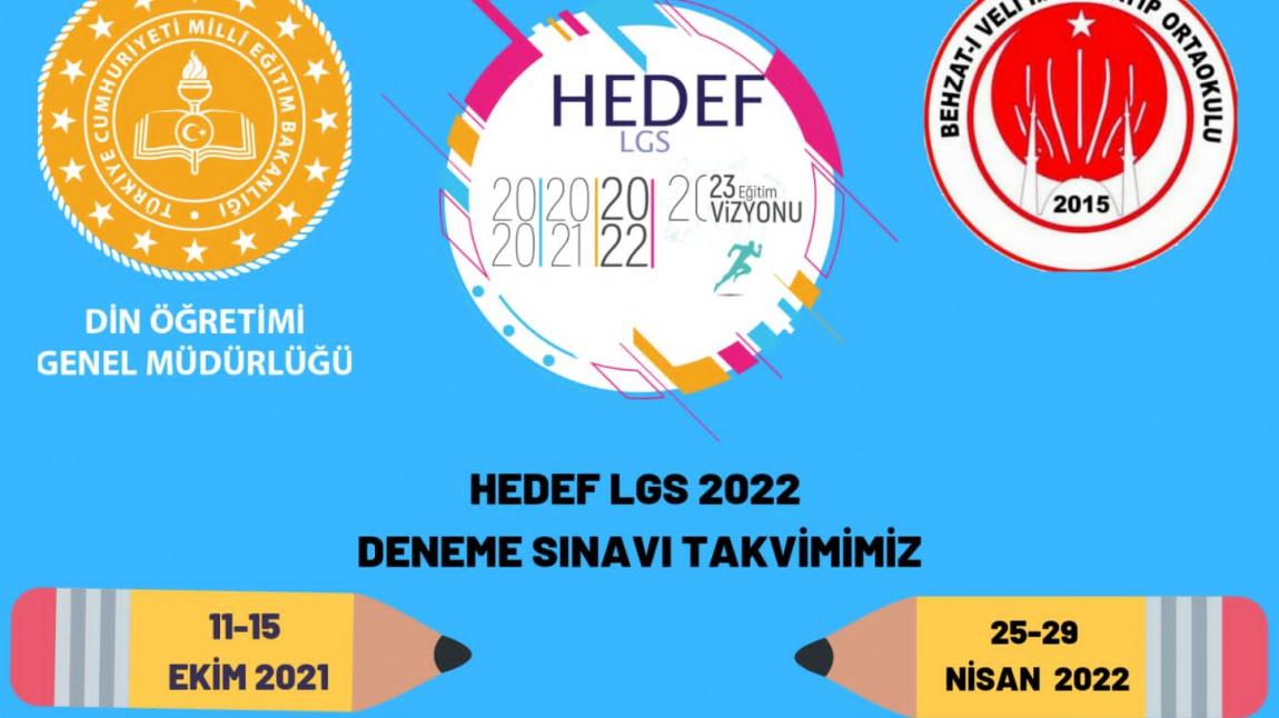 HEDEF 2022 LGS DENEME SINAVI YAPILDI